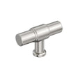 AMEROCK Faircrest 2" Length Wrapped Bar Knob Cabinet Pull in Polished Nickel BP37461PN