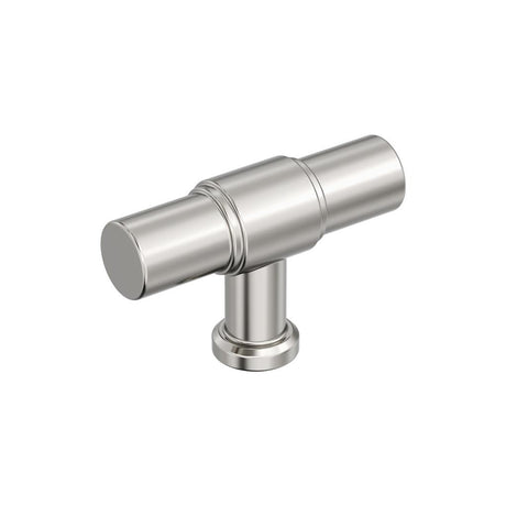 AMEROCK Faircrest 2" Length Wrapped Bar Knob Cabinet Pull in Polished Nickel BP37461PN