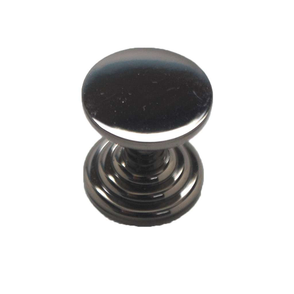AMEROCK Fusital 1" Diameter Cabinet Knob in Black Stainless Nickel B36-C-LB