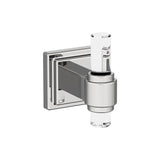 AMEROCK Glacio Single Prong Hook in Clear and Chrome BH36060C26