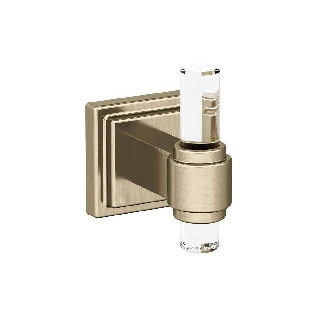 AMEROCK Glacio Single Prong Hook in Clear and Golden Champagne BH36060CBBZ