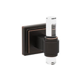 AMEROCK Glacio Single Prong Hook in Clear and Oil Rubbed Bronze BH36060CORB