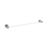 AMEROCK Glacio Towel Bar in Clear and Chrome 24" BH36064C26