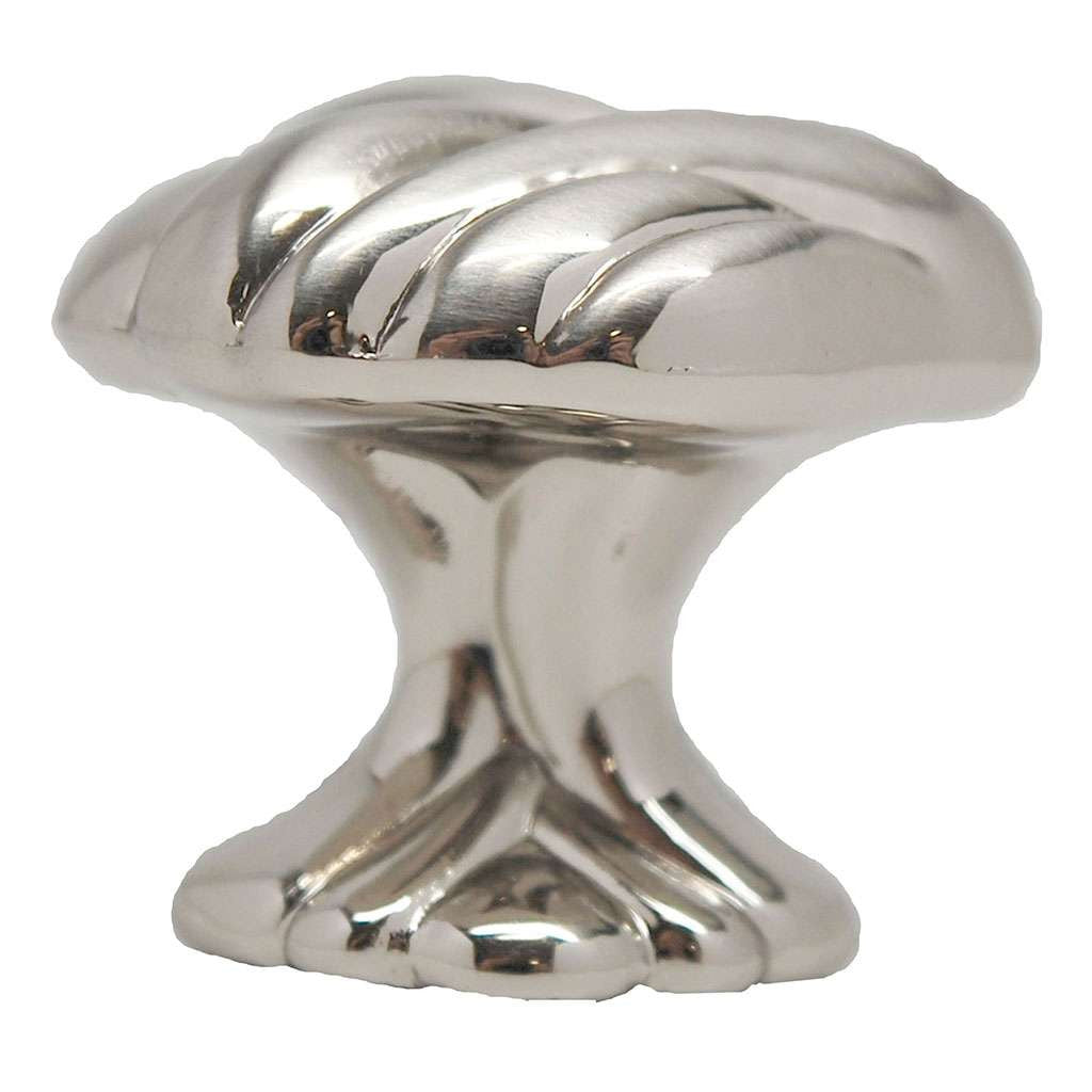 AMEROCK Guardian 1-3/8" Length Cabinet Knob in Sterling Nickel BP1475-G9 Side View