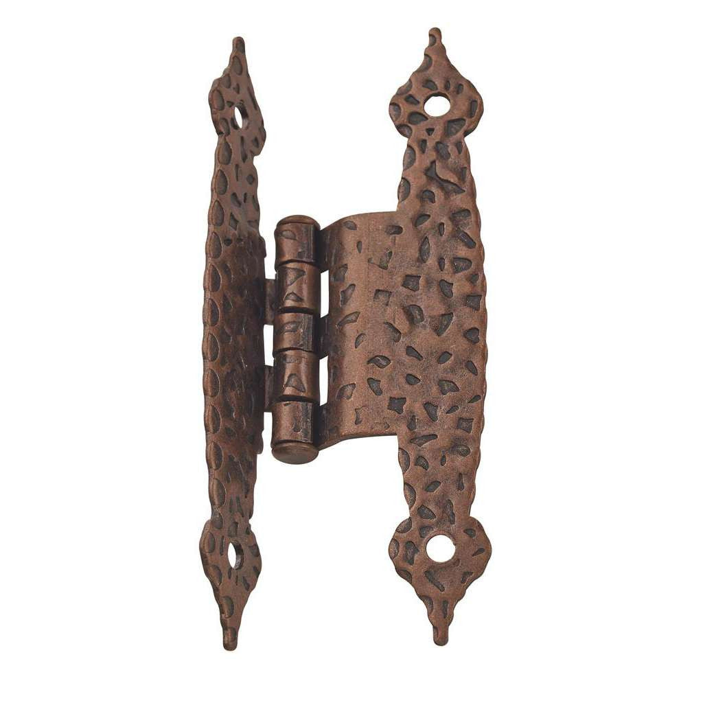 AMEROCK H-Type 3/8" Offset Cabinet Hinge (pair) in Antique Copper BPR3406AC Angle