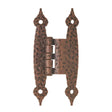 AMEROCK H-Type 3/8" Offset Cabinet Hinge (pair) in Antique Copper BPR3406AC Front View