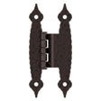 AMEROCK H-Type 3/8" Offset Cabinet Hinge (pair) in Oil Rubbed Bronze BPR3406ORB Front View