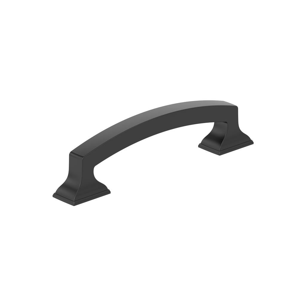 AMEROCK Incisive Cabinet Handle Pull in Matte Black 96mm BP37121MB