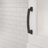 AMEROCK Incisive Cabinet Handle Pull in Oil Rubbed Bronze 128mm BP37122ORB Mounted