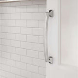 AMEROCK Incisive Cabinet Handle Pull in Polished Chrome 160mm BP3712326 Mounted