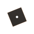 AMEROCK Ladera 1-3/16" Square Cabinet Knob Backplate in Oil Rubbed Bronze BP37760ORB