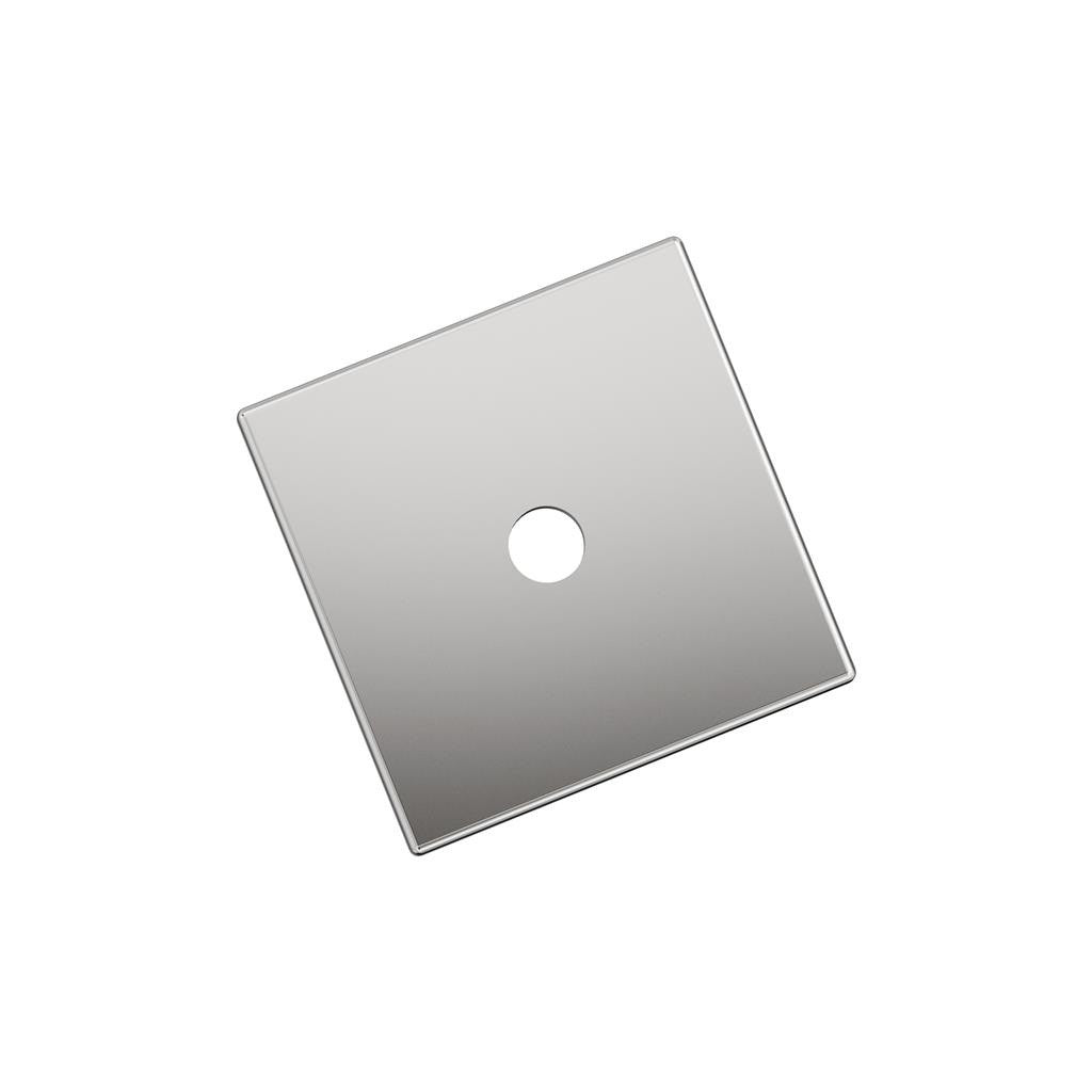 AMEROCK Ladera 1-3/16" Square Cabinet Knob Backplate in Polished Chrome BP3776026