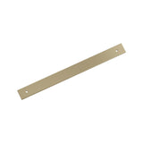 AMEROCK Ladera Rectangle Appliance Pull Backplate in Golden Champagne 12" BP37769BBZ