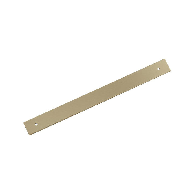 AMEROCK Ladera Rectangle Appliance Pull Backplate in Golden Champagne 12" BP37769BBZ