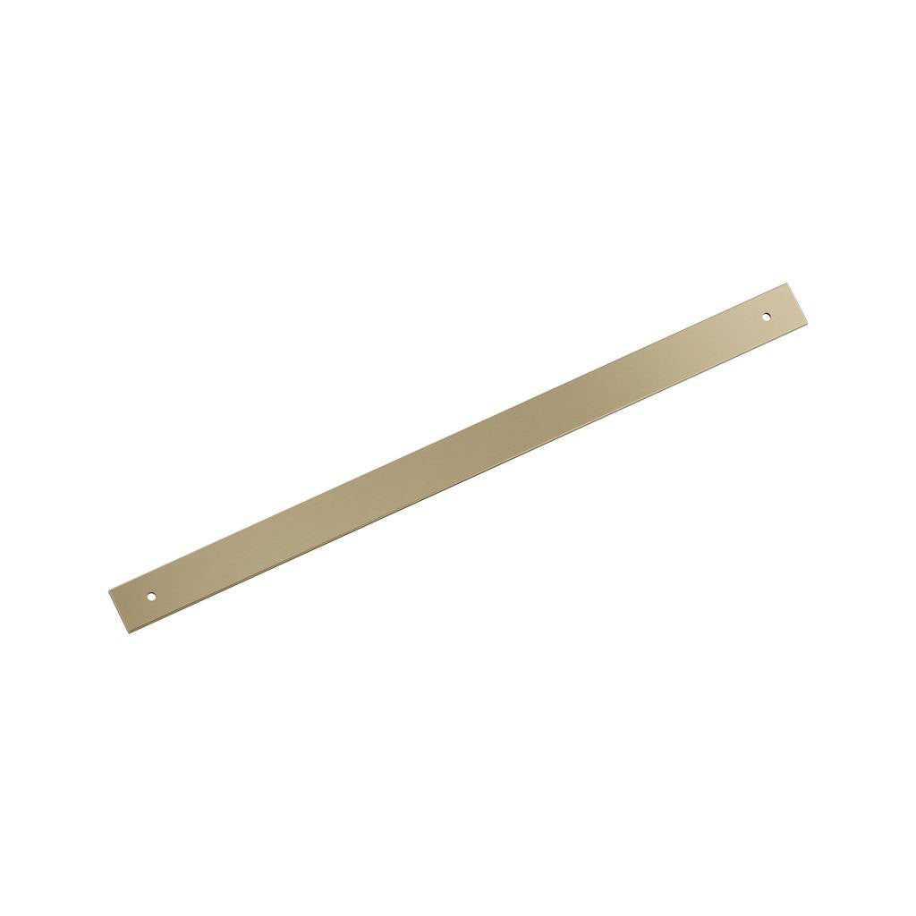 AMEROCK Ladera Rectangle Appliance Pull Backplate in Golden Champagne 18" BP37770BBZ