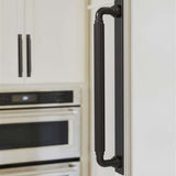 AMEROCK Ladera Rectangle Appliance Pull Backplate in Oil Rubbed Bronze 12" BP37769ORB Mounted
