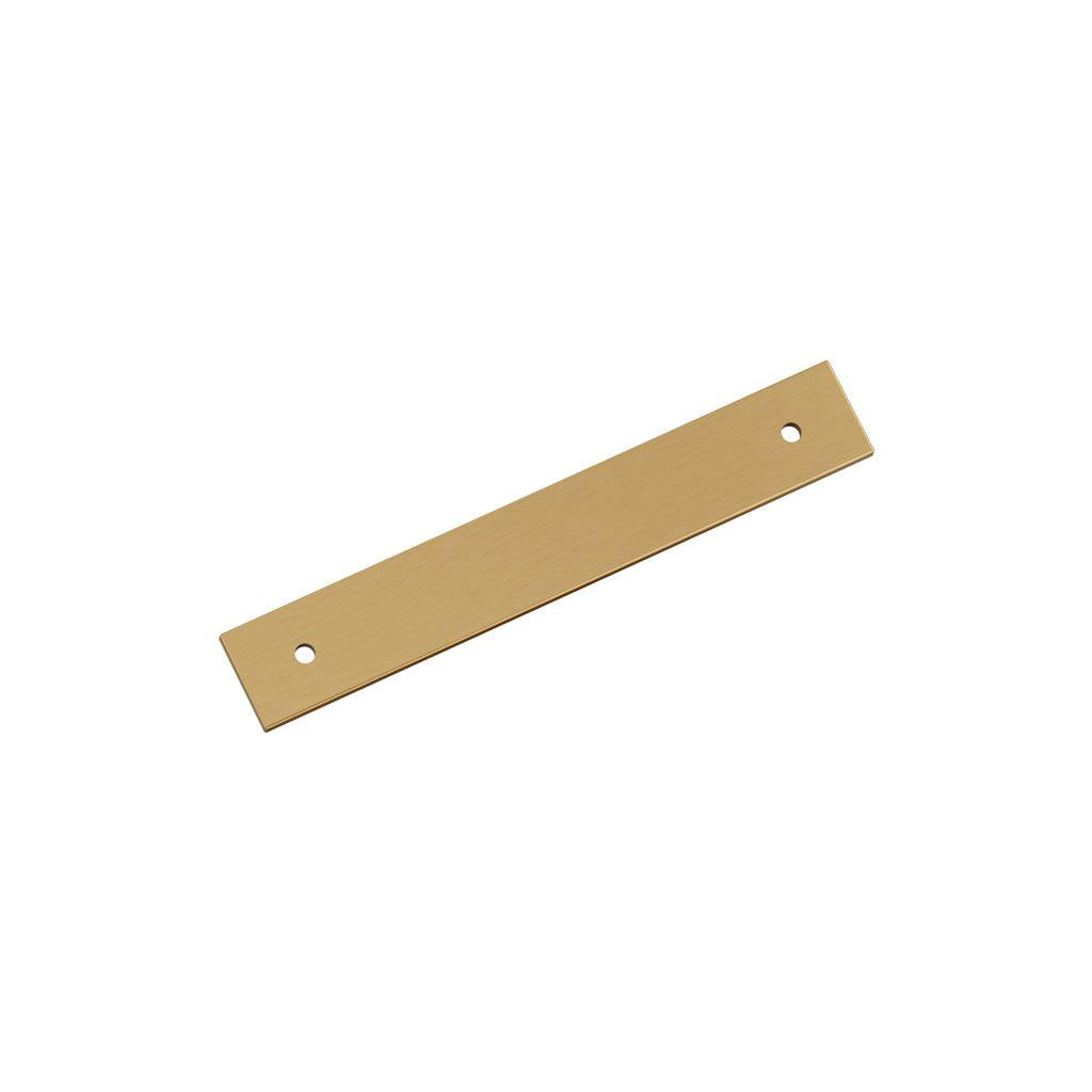 AMEROCK Ladera Rectangle Cabinet Handle Backplate in Champagne Bronze 128mm BP37763CZ