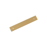 AMEROCK Ladera Rectangle Cabinet Handle Backplate in Champagne Bronze 128mm BP37763CZ