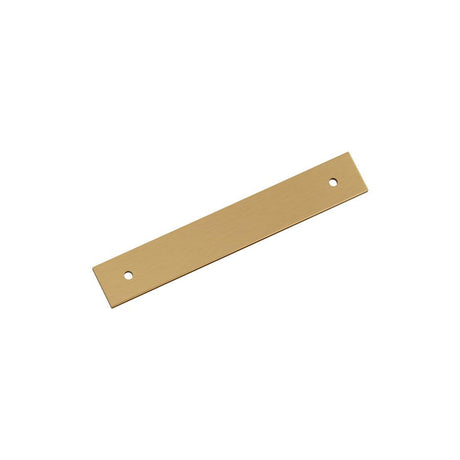 AMEROCK Ladera Rectangle Cabinet Handle Backplate in Champagne Bronze 128mm BP37763CZ