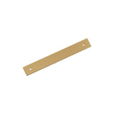 AMEROCK Ladera Rectangle Cabinet Handle Backplate in Champagne Bronze 160mm BP37764CZ