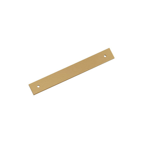 AMEROCK Ladera Rectangle Cabinet Handle Backplate in Champagne Bronze 160mm BP37764CZ