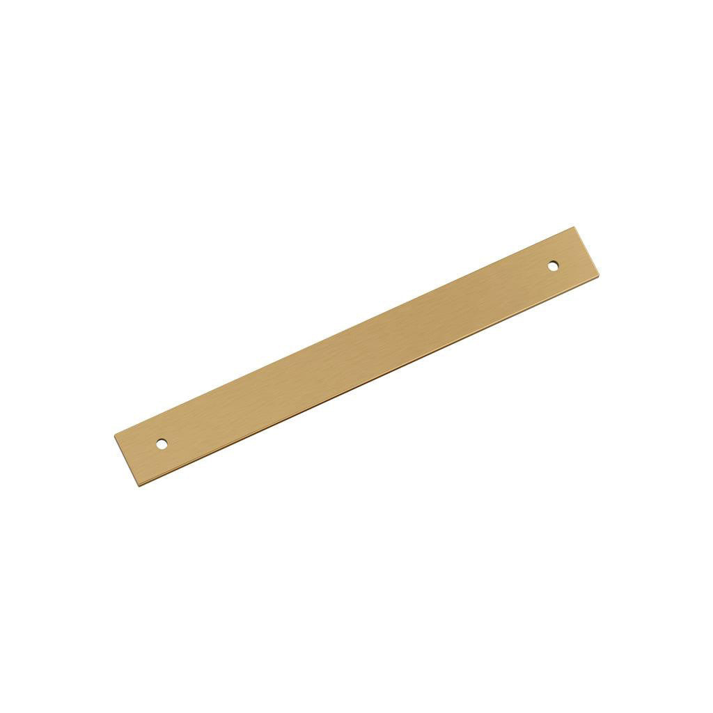 AMEROCK Ladera Rectangle Cabinet Handle Backplate in Champagne Bronze 192mm BP37765CZ
