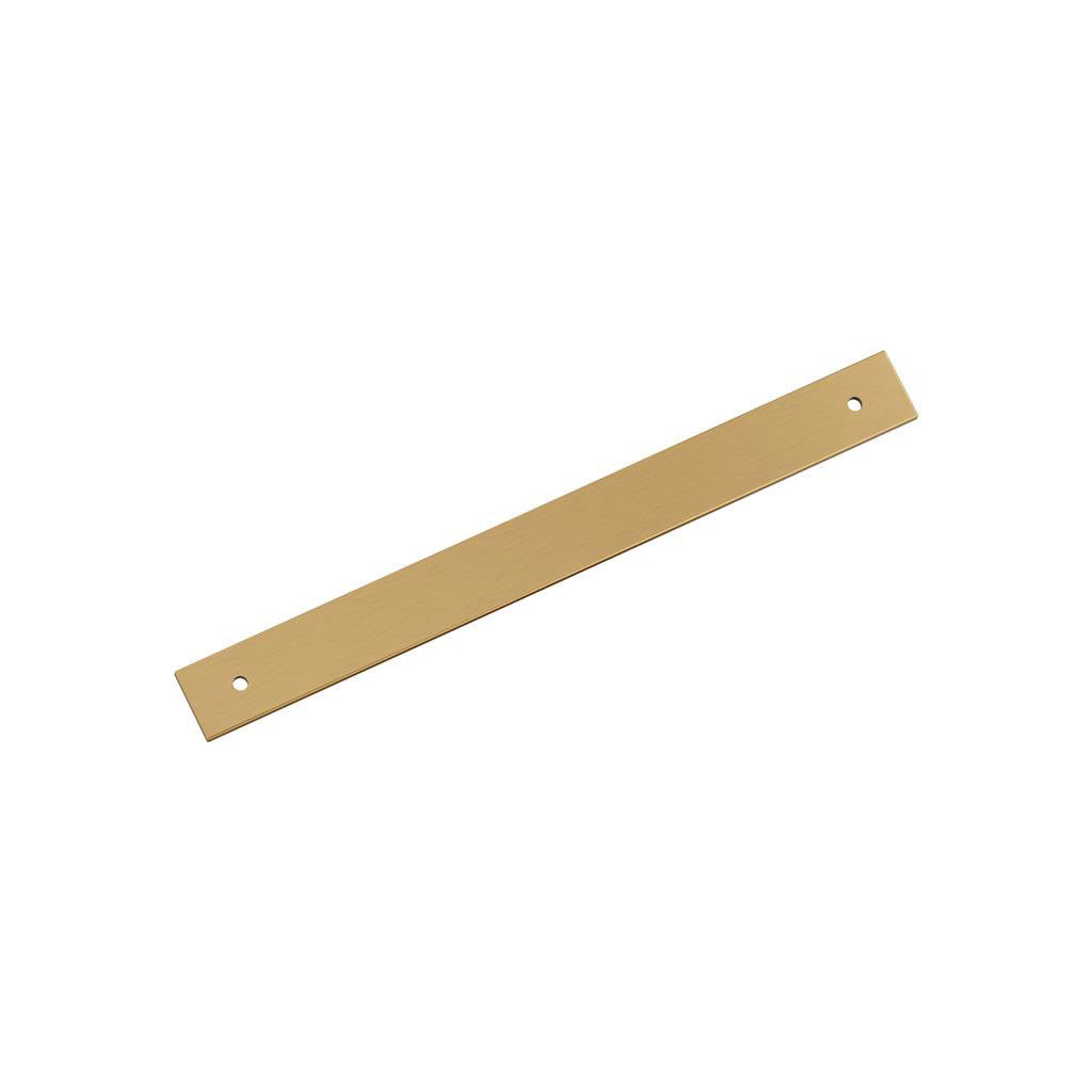 AMEROCK Ladera Rectangle Cabinet Handle Backplate in Champagne Bronze 224mm BP37766CZ