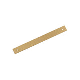 AMEROCK Ladera Rectangle Cabinet Handle Backplate in Champagne Bronze 224mm BP37766CZ