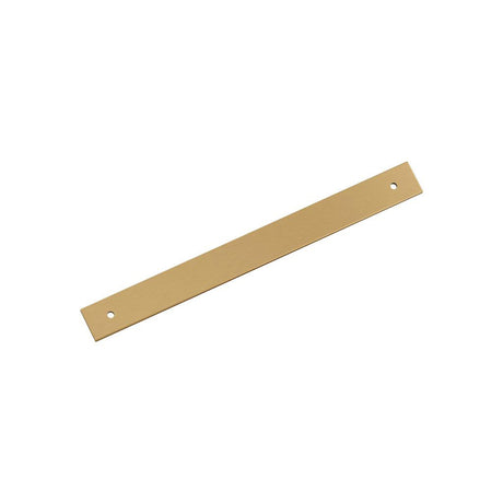 AMEROCK Ladera Rectangle Cabinet Handle Backplate in Champagne Bronze 224mm BP37766CZ