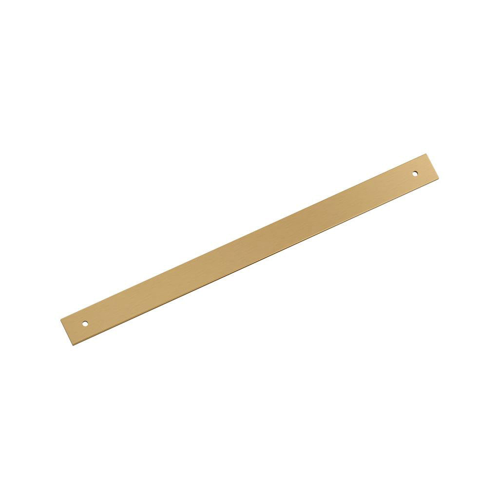 AMEROCK Ladera Rectangle Cabinet Handle Backplate in Champagne Bronze 320mm BP37768CZ
