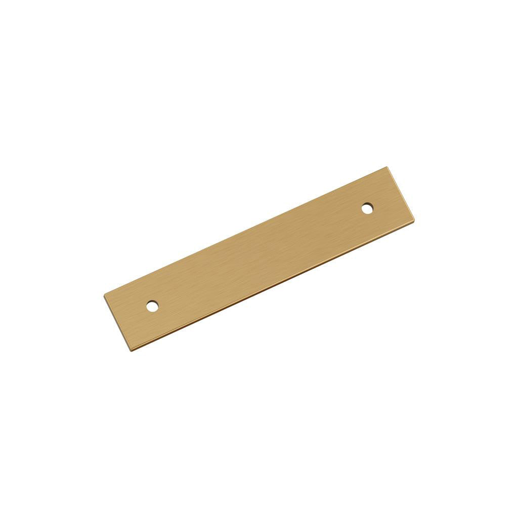 AMEROCK Ladera Rectangle Cabinet Handle Backplate in Champagne Bronze 96mm BP37762CZ
