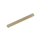 AMEROCK Ladera Rectangle Cabinet Handle Backplate in Golden Champagne 224mm BP37766BBZ