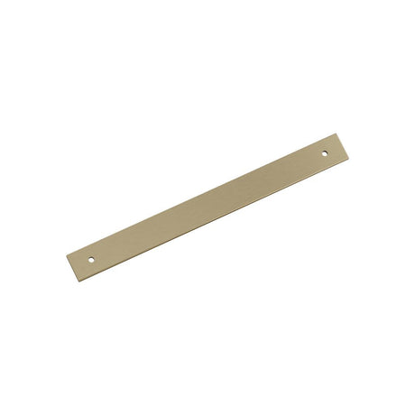 AMEROCK Ladera Rectangle Cabinet Handle Backplate in Golden Champagne 224mm BP37766BBZ