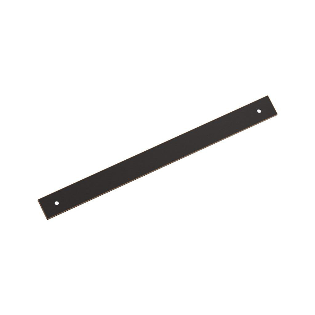 AMEROCK Ladera Rectangle Cabinet Handle Backplate in Oil Rubbed Bronze 256mm BP37767ORB