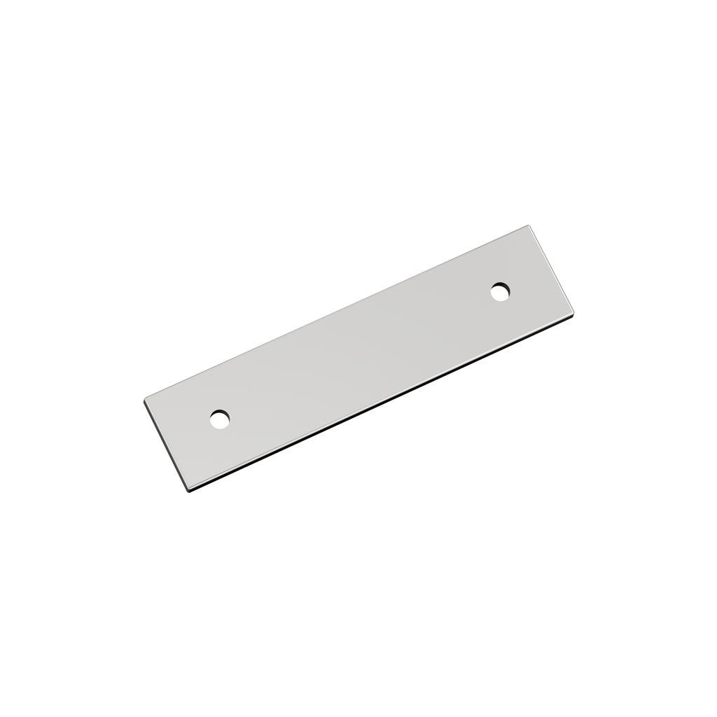 AMEROCK Ladera Rectangle Cabinet Handle Backplate in Polished Chrome 3" BP3776126