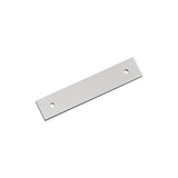 AMEROCK Ladera Rectangle Cabinet Handle Backplate in Polished Chrome 96mm BP3776226