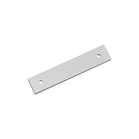 AMEROCK Ladera Rectangle Cabinet Handle Backplate in Polished Chrome 96mm BP3776226