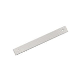 AMEROCK Ladera Rectangle Cabinet Handle Backplate in Polished Nickel 192mm BP37765PN