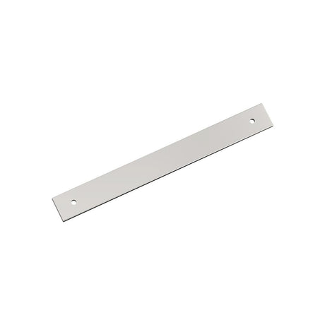 AMEROCK Ladera Rectangle Cabinet Handle Backplate in Polished Nickel 192mm BP37765PN