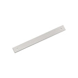 AMEROCK Ladera Rectangle Cabinet Handle Backplate in Polished Nickel 224mm BP37766PN