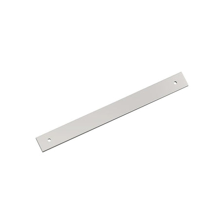 AMEROCK Ladera Rectangle Cabinet Handle Backplate in Polished Nickel 224mm BP37766PN