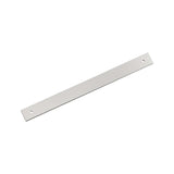 AMEROCK Ladera Rectangle Cabinet Handle Backplate in Polished Nickel 256mm BP37767PN
