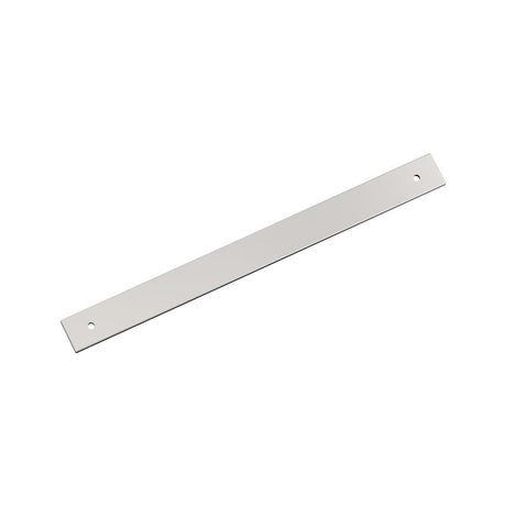 AMEROCK Ladera Rectangle Cabinet Handle Backplate in Polished Nickel 256mm BP37767PN