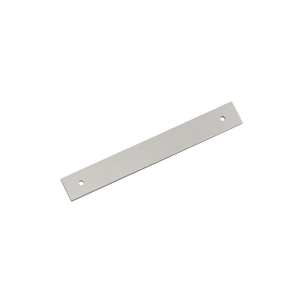 AMEROCK Ladera Rectangle Cabinet Handle Backplate in Satin Nickel 160mm BP37764G10