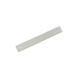 AMEROCK Ladera Rectangle Cabinet Handle Backplate in Satin Nickel 160mm BP37764G10