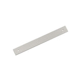 AMEROCK Ladera Rectangle Cabinet Handle Backplate in Satin Nickel 192mm BP37765G10