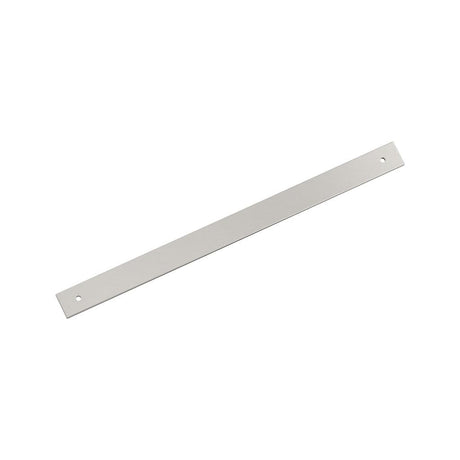 AMEROCK Ladera Rectangle Cabinet Handle Backplate in Satin Nickel 320mm BP37768G10