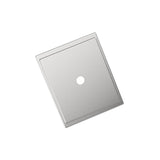 AMEROCK Maymont 1-5/8" Rectangle Cabinet Knob Backplate in Polished Chrome BP3758626