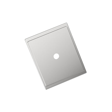 AMEROCK Maymont 1-5/8" Rectangle Cabinet Knob Backplate in Polished Chrome BP3758626