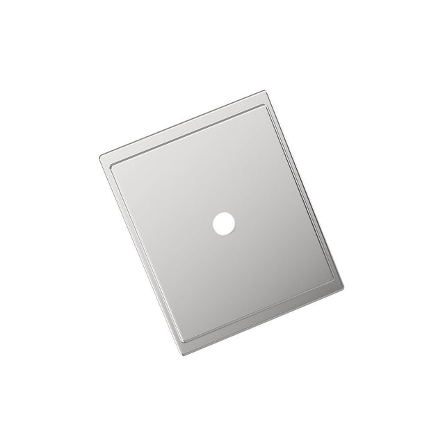 AMEROCK Maymont 1-5/8" Rectangle Cabinet Knob Backplate in Polished Chrome BP3758626